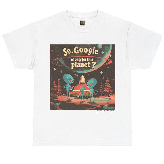 Alien Google Tee, Funny Alien T-shirt