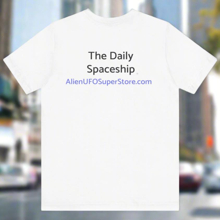 Quantum Dreamscape Spaceship T-Shirt, Alien T-Shirt,