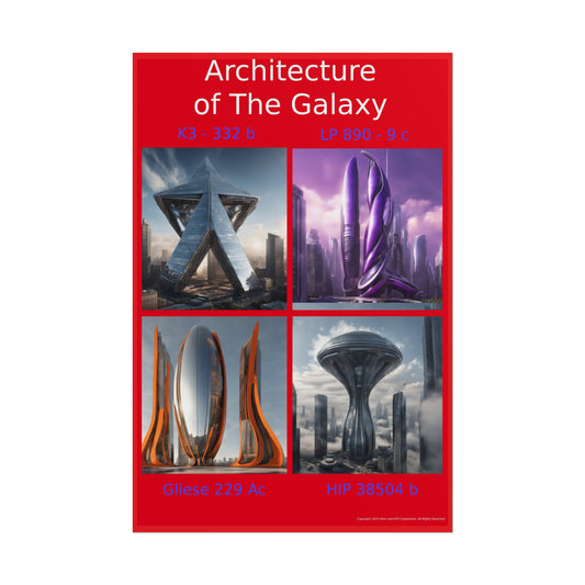 Architecture Of The Galaxy 6 - Alien Buildings