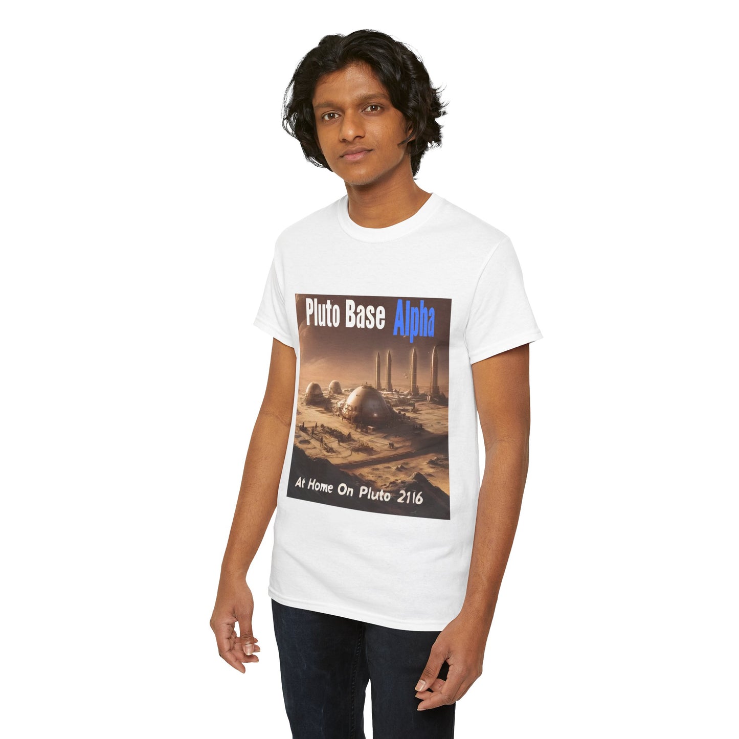 Pluto Base Alpha Tee - Home On Pluto - 2116 Shirt