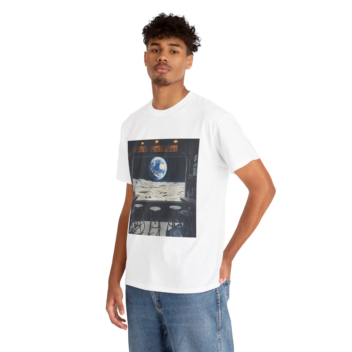 Moon Bar Tee - Tyco's Crate Bar - Fun Moon T-shirt