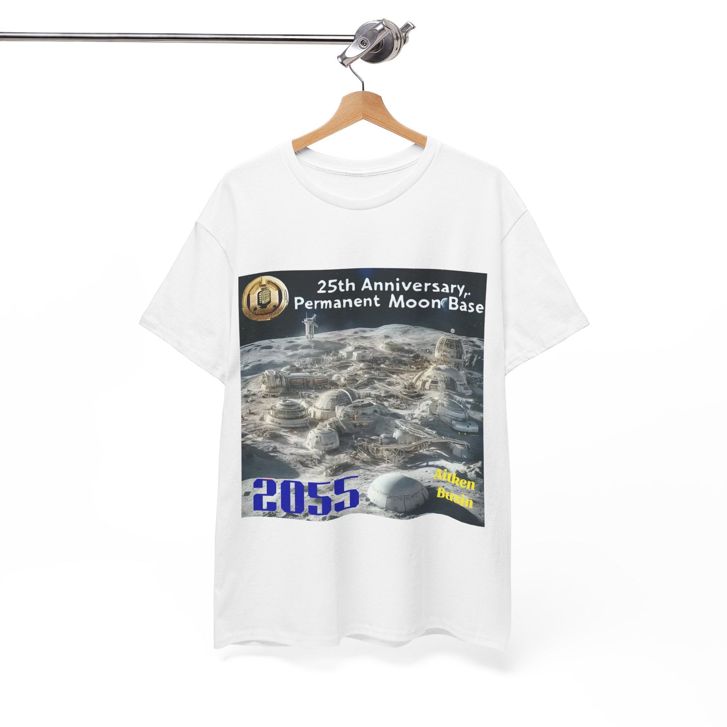 Moon Base 25th Anniversary Tee - 2065, Moon T-Shirt