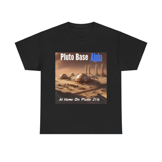 Pluto Base Alpha Tee - Home On Pluto - 2116 Shirt