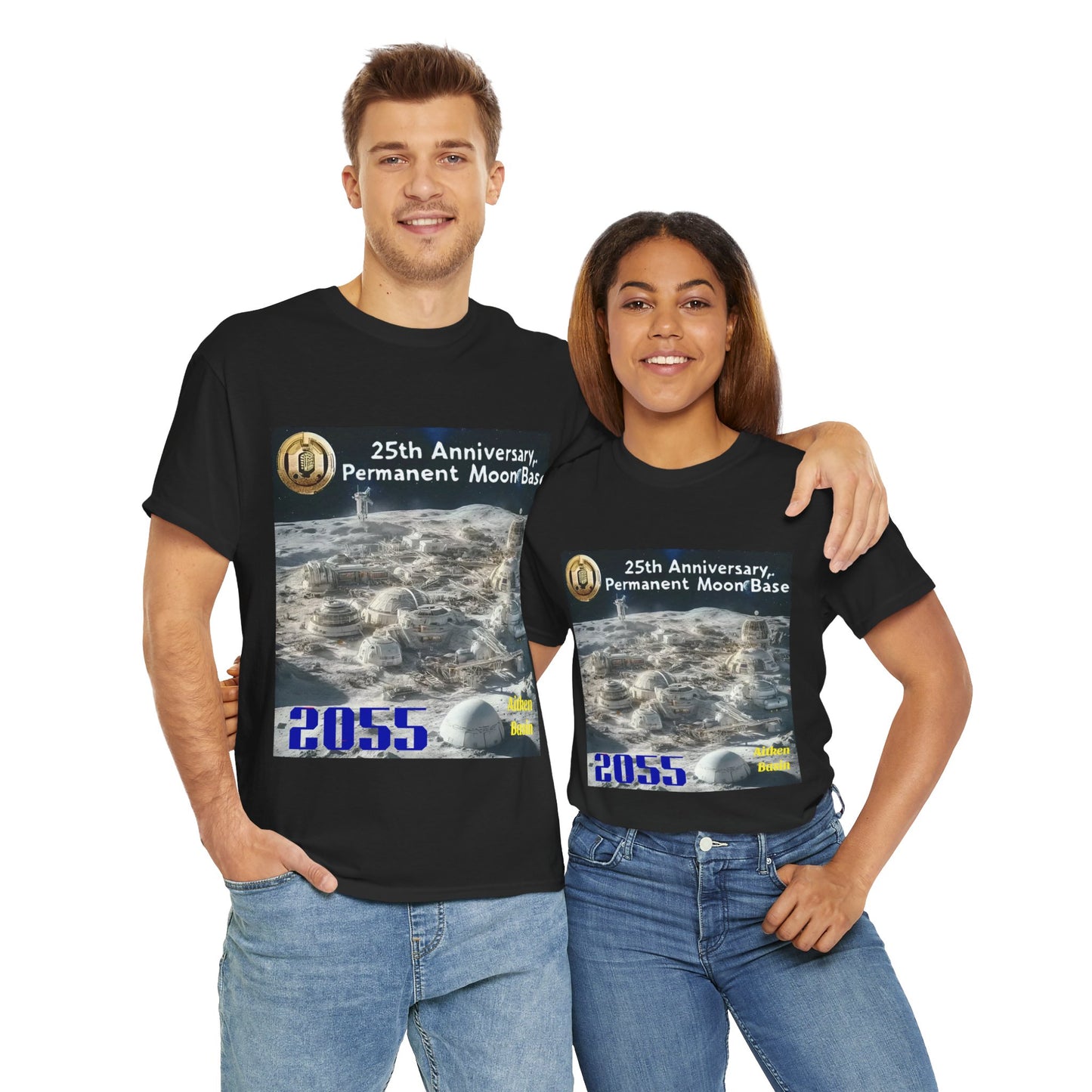 Moon Base 25th Anniversary Tee - 2065, Moon T-Shirt