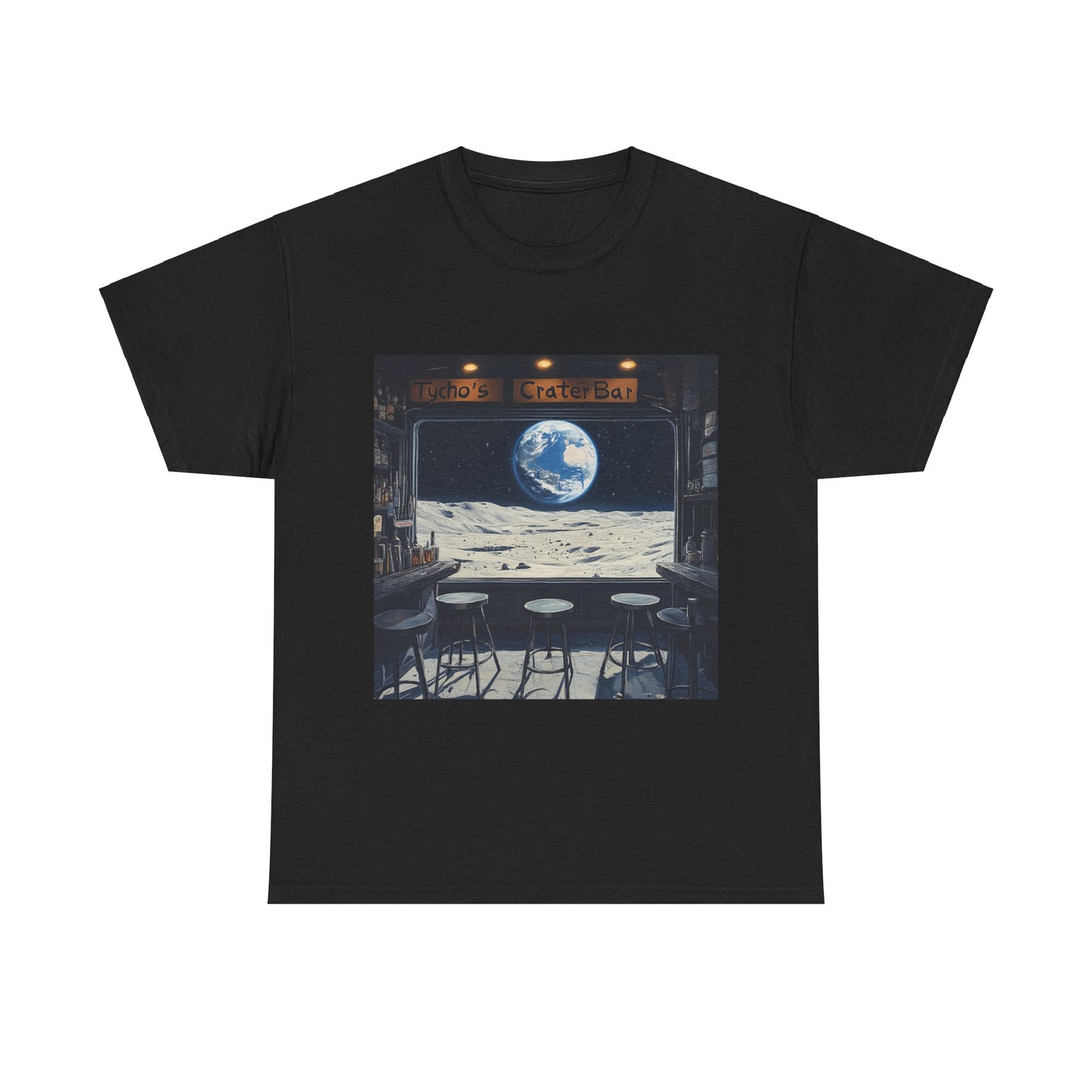 Moon Bar Tee - Tyco's Crate Bar - Fun Moon T-shirt