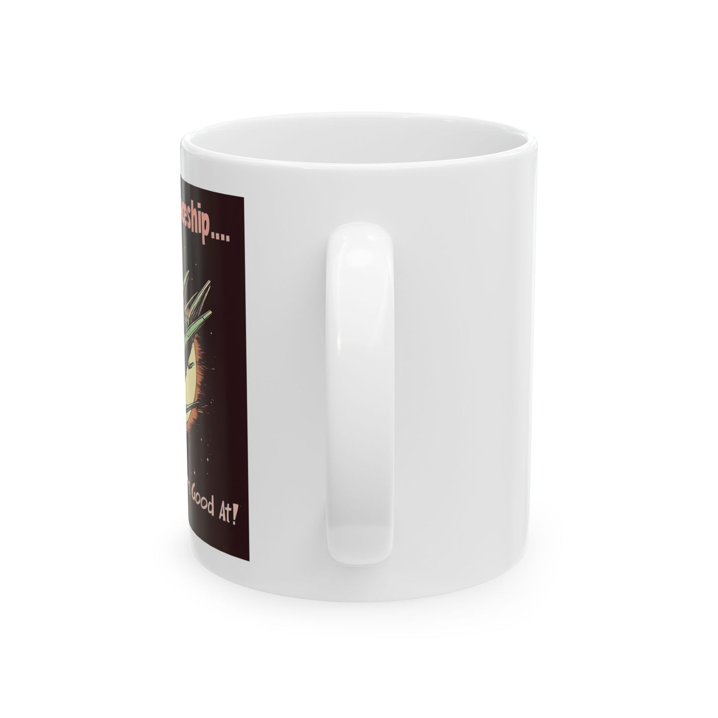 Alien Spaceship Mug - Funny Flying A Spaceship Coffee Mug, 11oz and 15oz