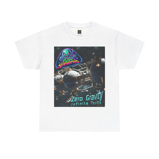 Fun Spheres Play Space Alien T-shirt, Daily Spaceship Tee