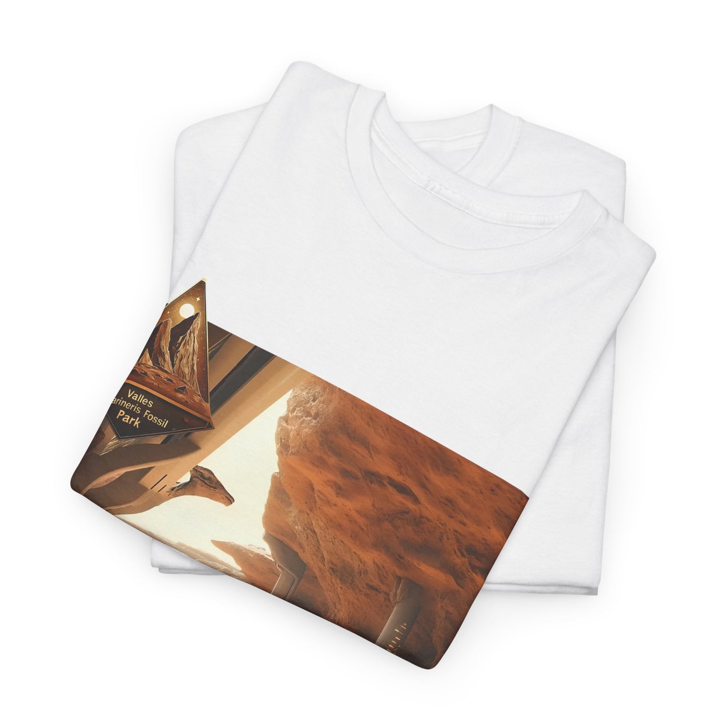 Valles Marineria Fossil Park Tee - Mars T-shirt