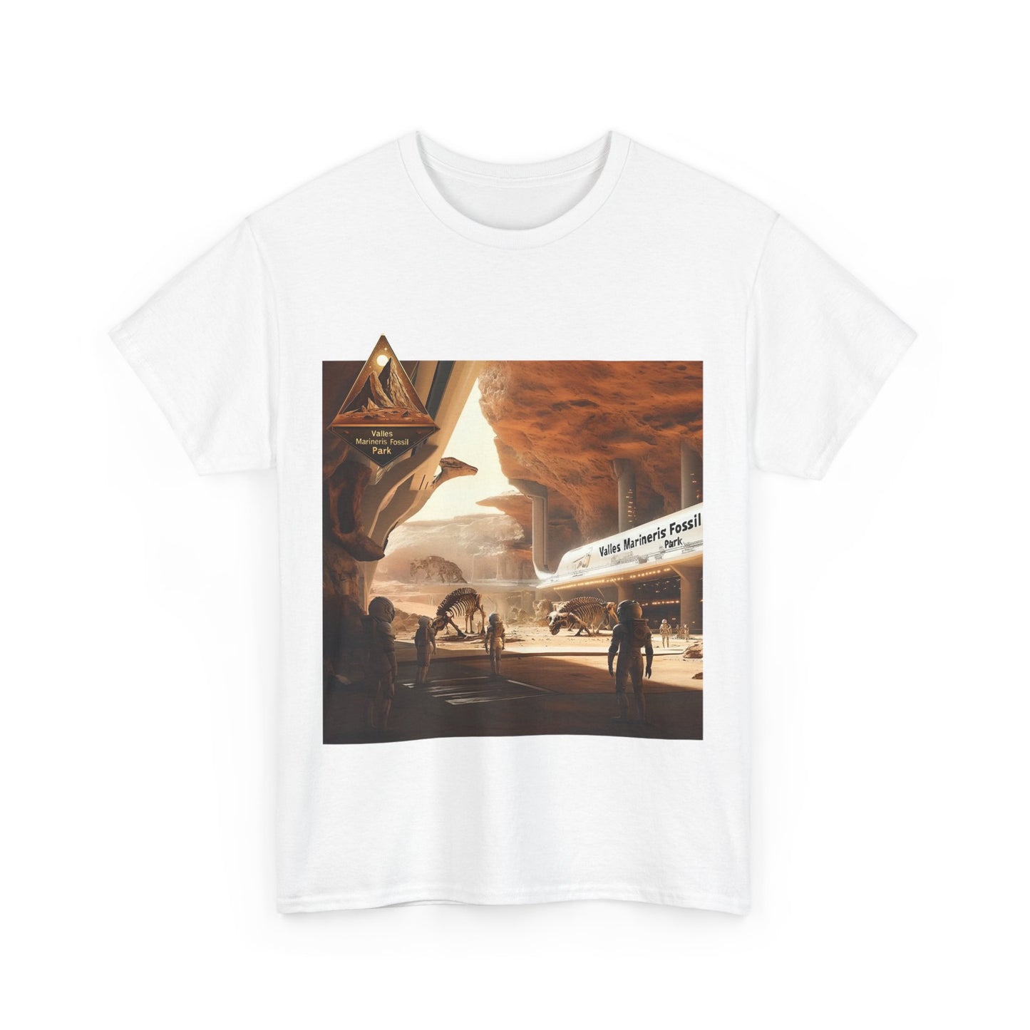 Valles Marineria Fossil Park Tee - Mars T-shirt