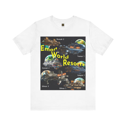 Celestial Resort Orbiter Alien Spaceship Tee,  Daily Spaceship T-shirt