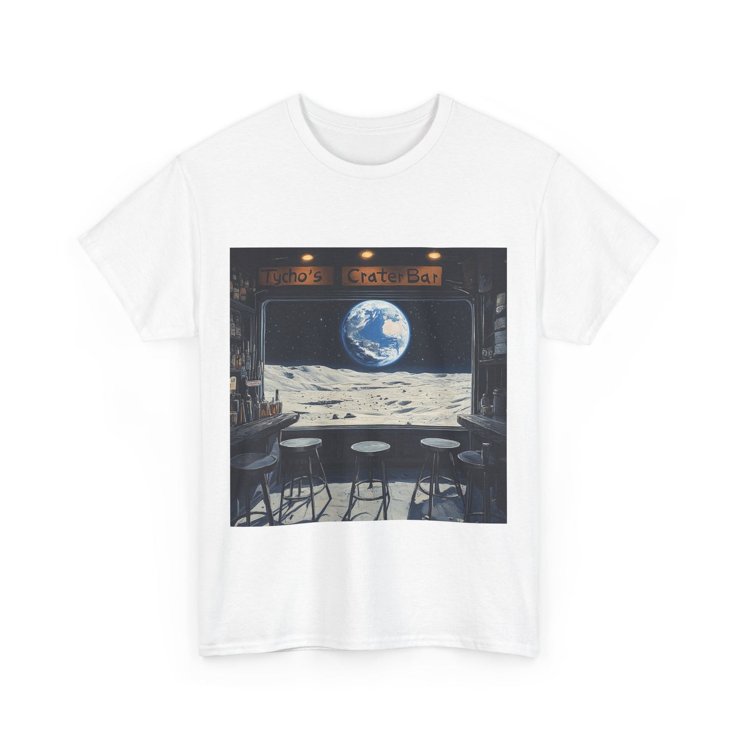 Moon Bar Tee - Tyco's Crate Bar - Fun Moon T-shirt