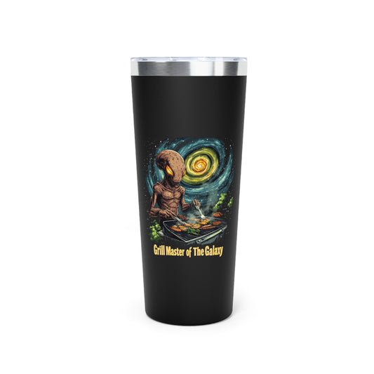 Travel Mug - Alien "Grill Master Of The Galaxy" - 22oz Copper Vacuum Insulated Tumbler