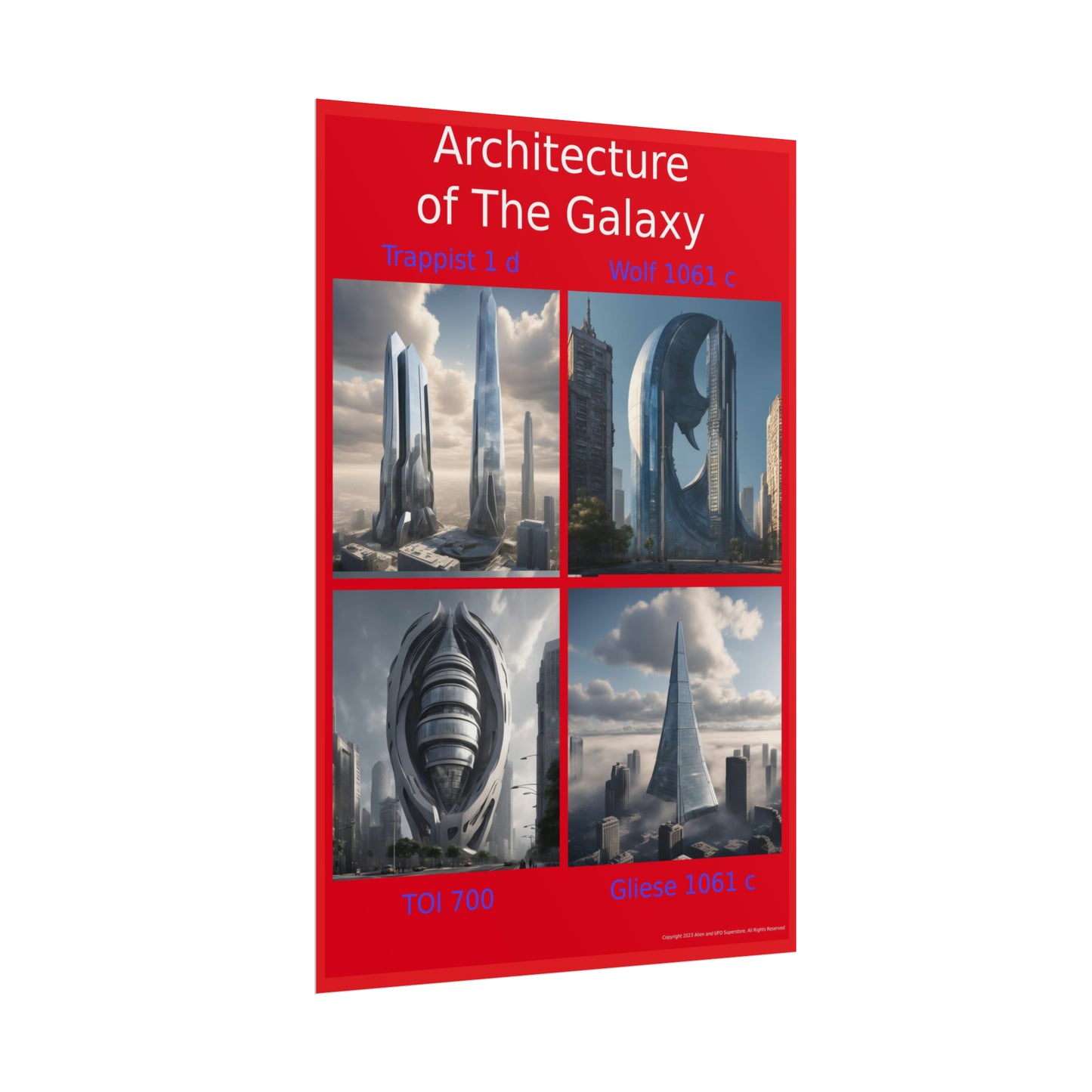 Architecture Of The Galaxy 5 - Alien Buildings