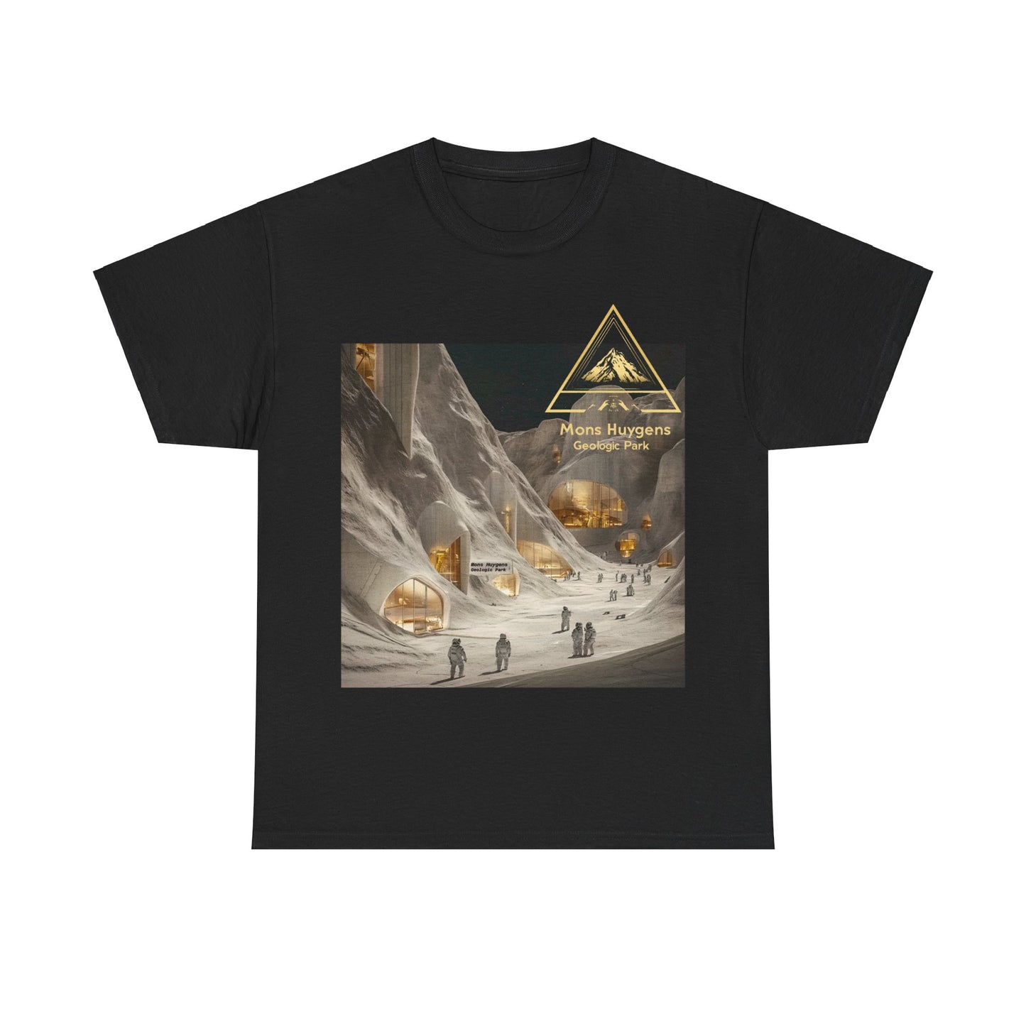 Mons Huygens Geologic Park Tee  -Fun Moon Tee