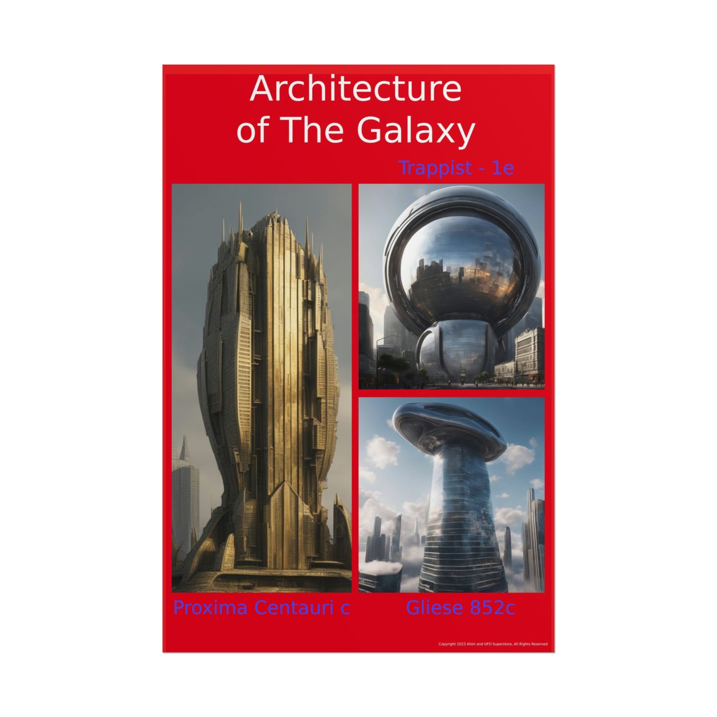 Architecture Of The Galaxy 2 - Alien Buildings