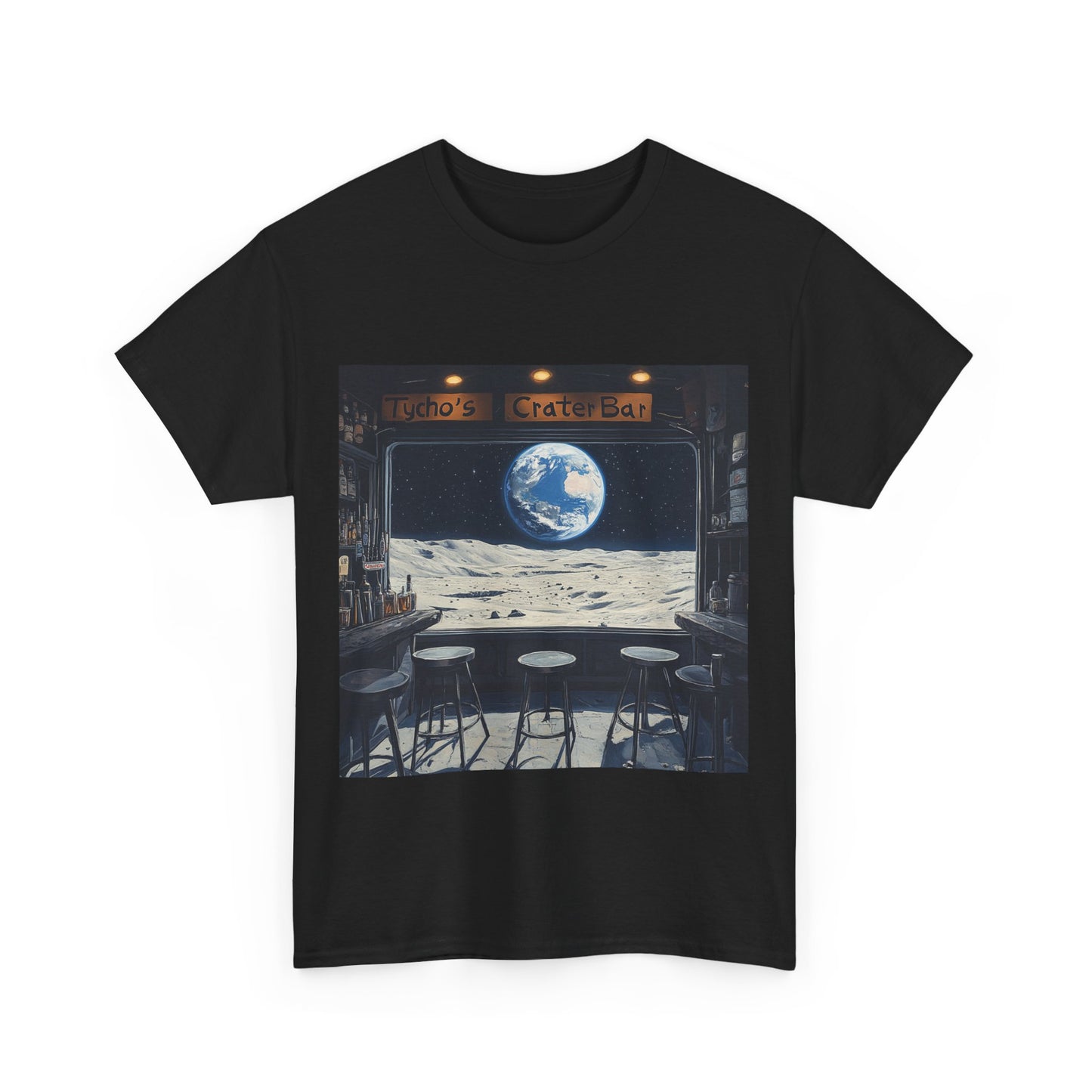 Moon Bar Tee - Tyco's Crate Bar - Fun Moon T-shirt