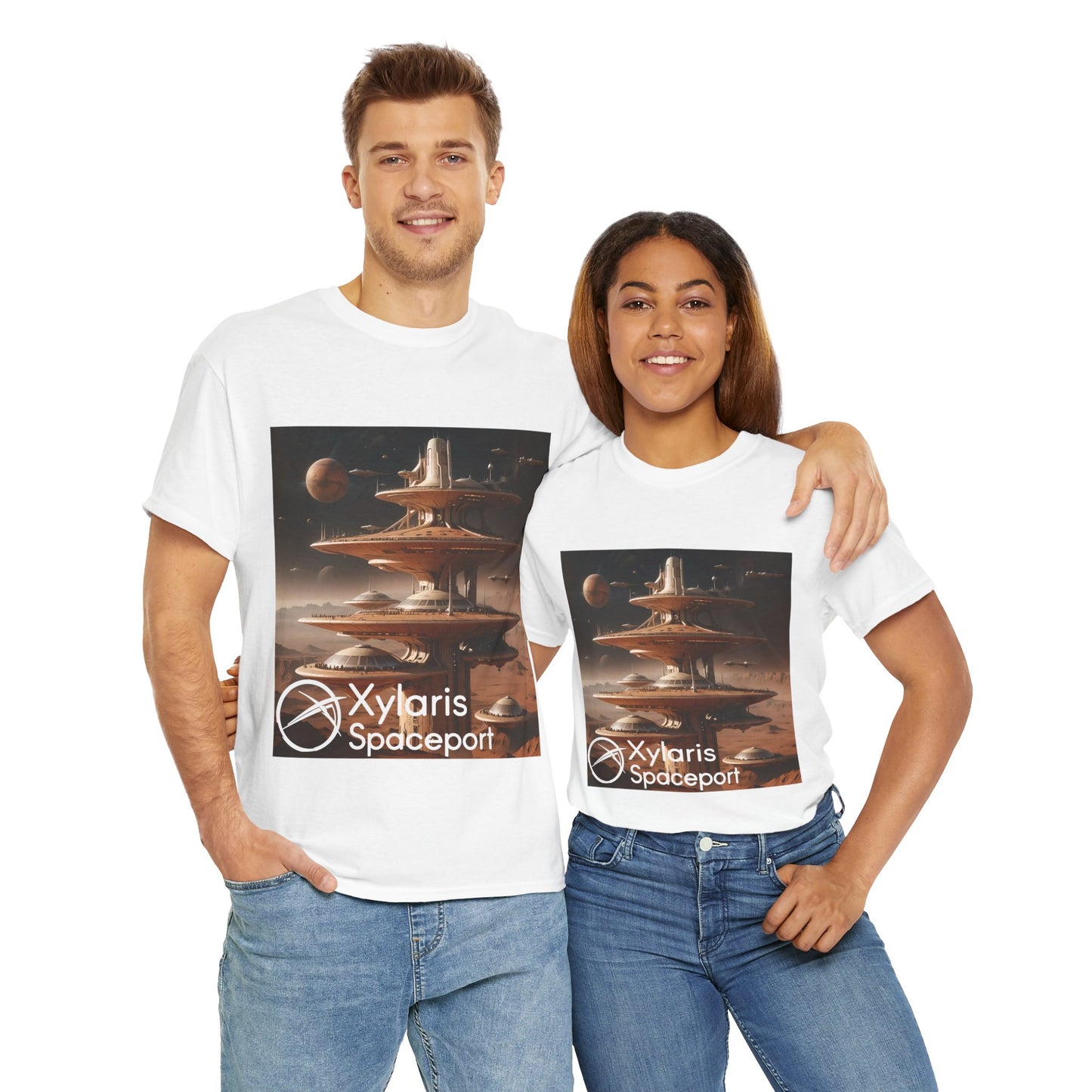 Xylaris Spaceport Adventure Tee - Space Travel T-shirt