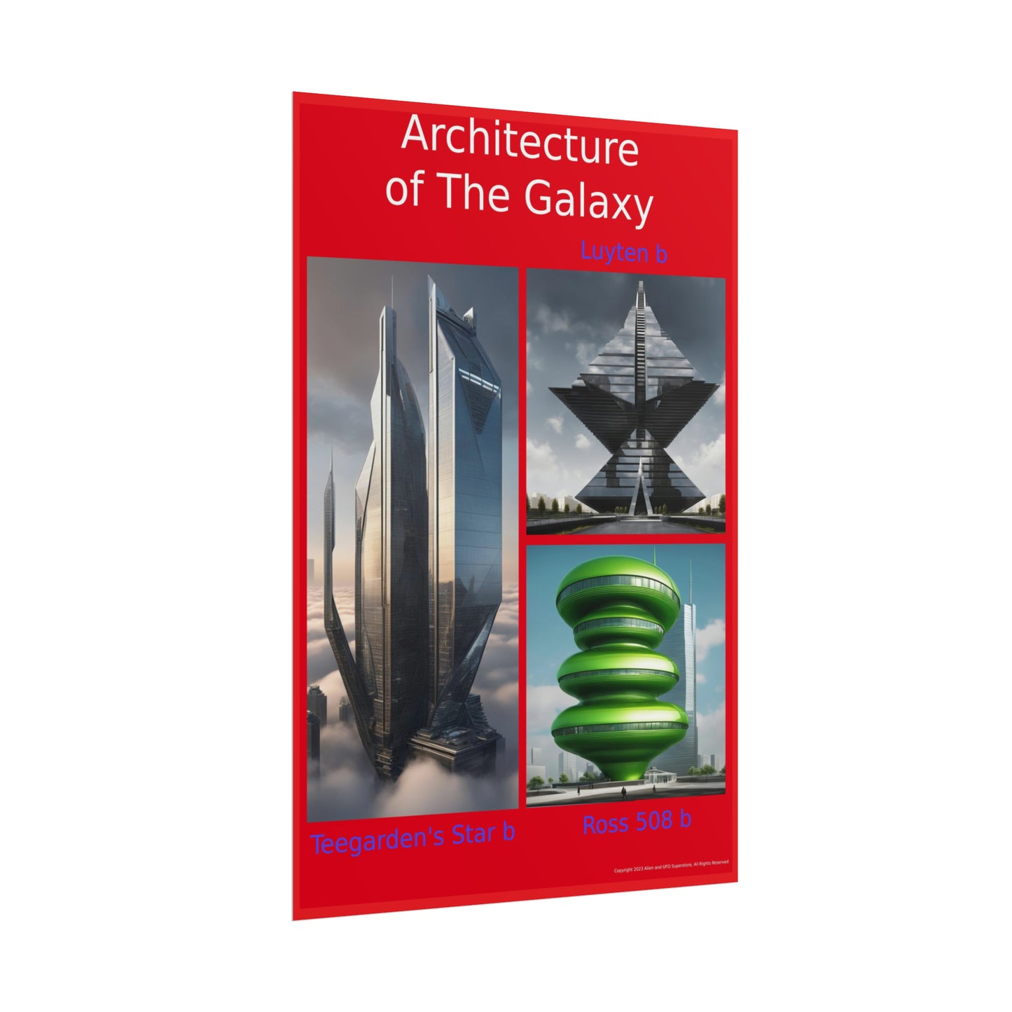 Architecture Of The Galaxy 4 - Alien Buildings