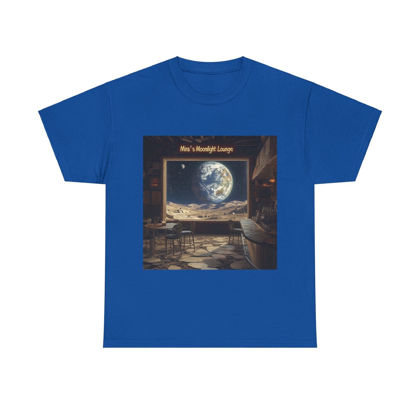 Mira's Moonlight Lounge Tee - Fun Moon T-shirt