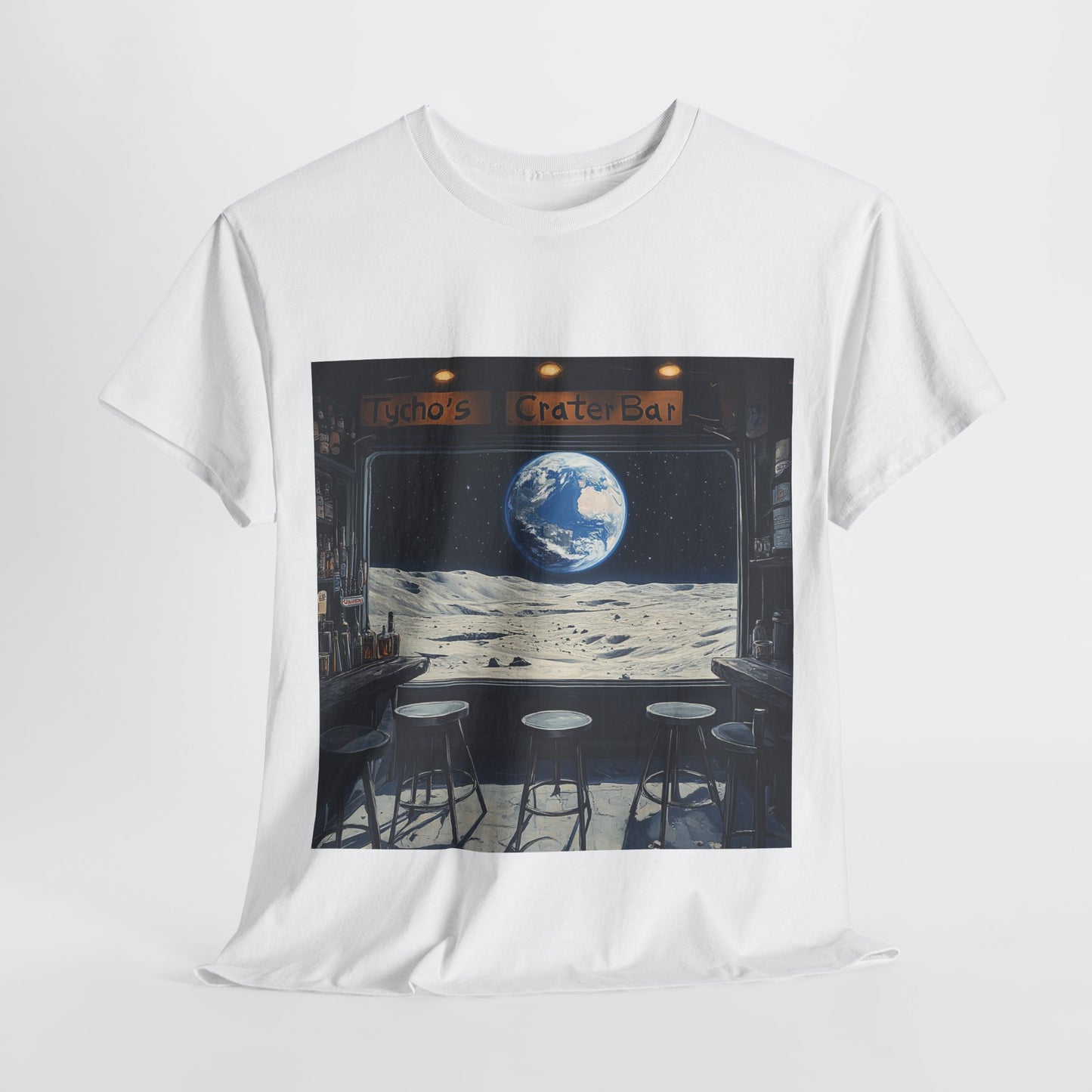 Moon Bar Tee - Tyco's Crate Bar - Fun Moon T-shirt