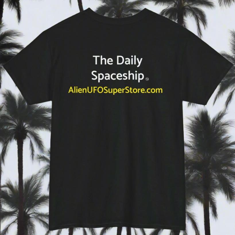 Astral Vista T-Shirt, Daily Spaceship Tee, Alien T-Shirt