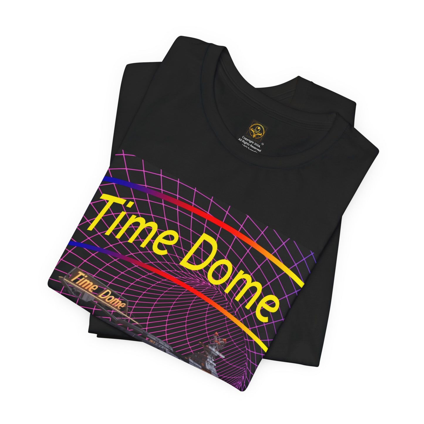 The Time Dome and Time Warp Gaming League T-shirt, The Daily Spaceship Tee.