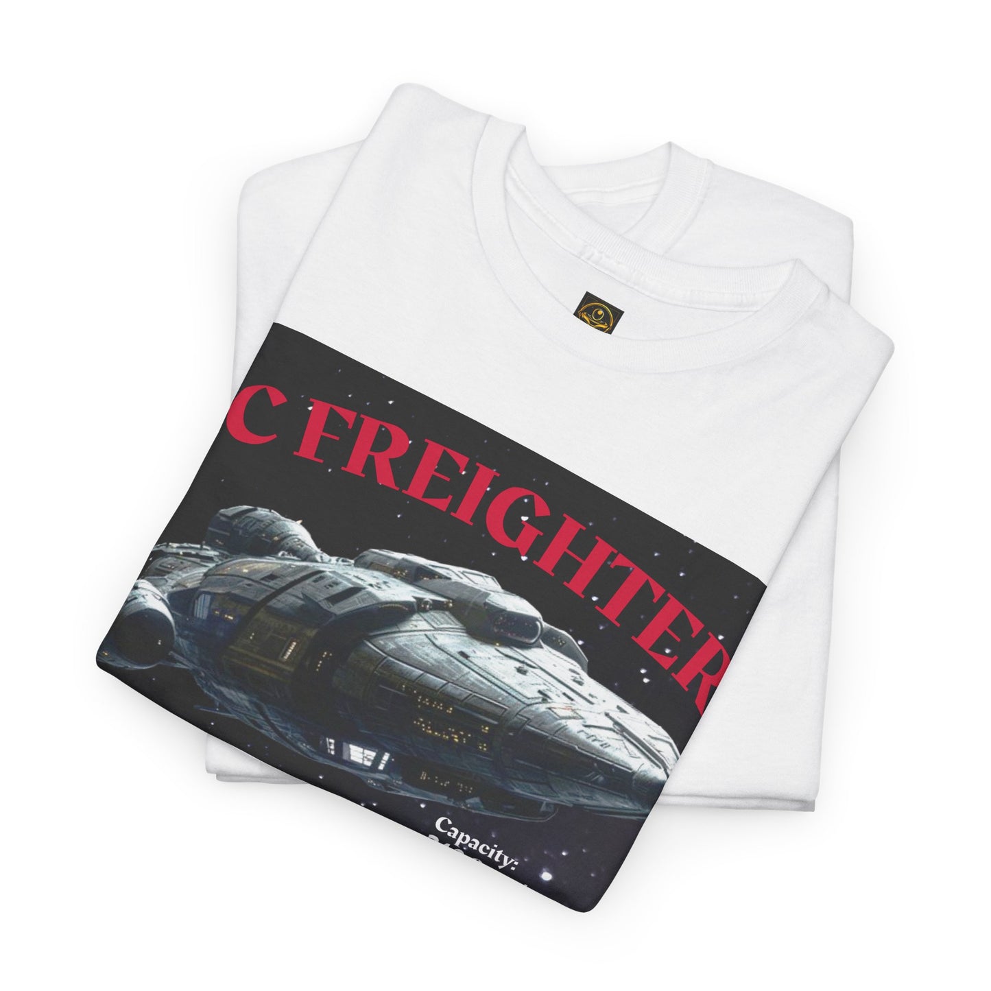 TC Freighter T-Shirt, Alien Spaceship Tee, The Daily Spaceship