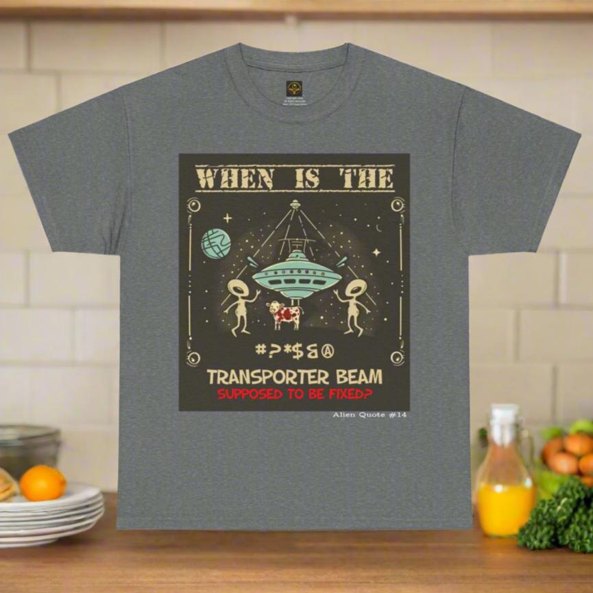 Alien Broken Transporter Beam T-Shirt, Alien Quote #14, Alien Tee