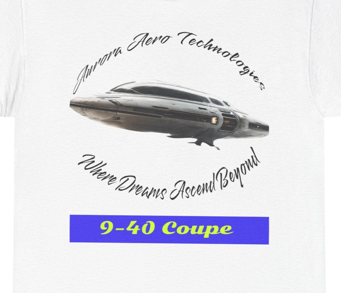 9-40 Coupe, Alien Sports Spaceship T-Shirt, Alien Shirt, The Daily Spaceship