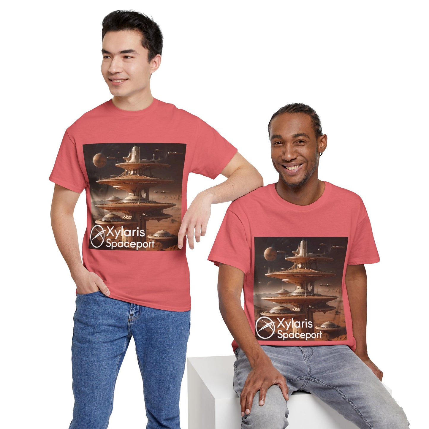 Xylaris Spaceport Adventure Tee - Space Travel T-shirt