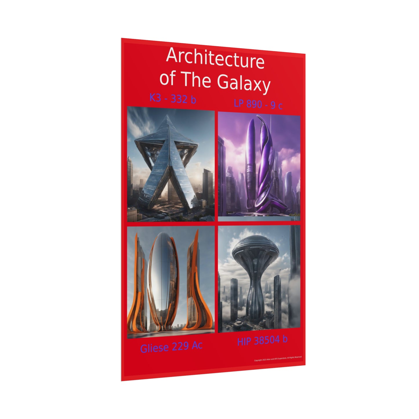 Architecture Of The Galaxy 6 - Alien Buildings