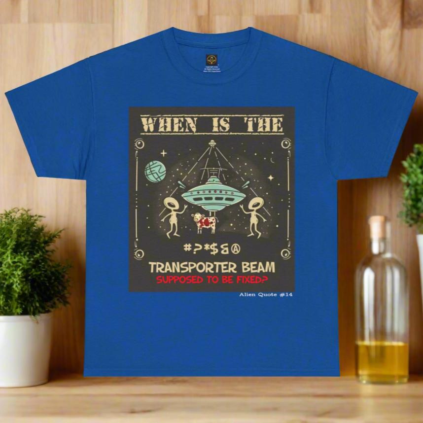 Alien Broken Transporter Beam T-Shirt, Alien Quote #14, Alien Tee