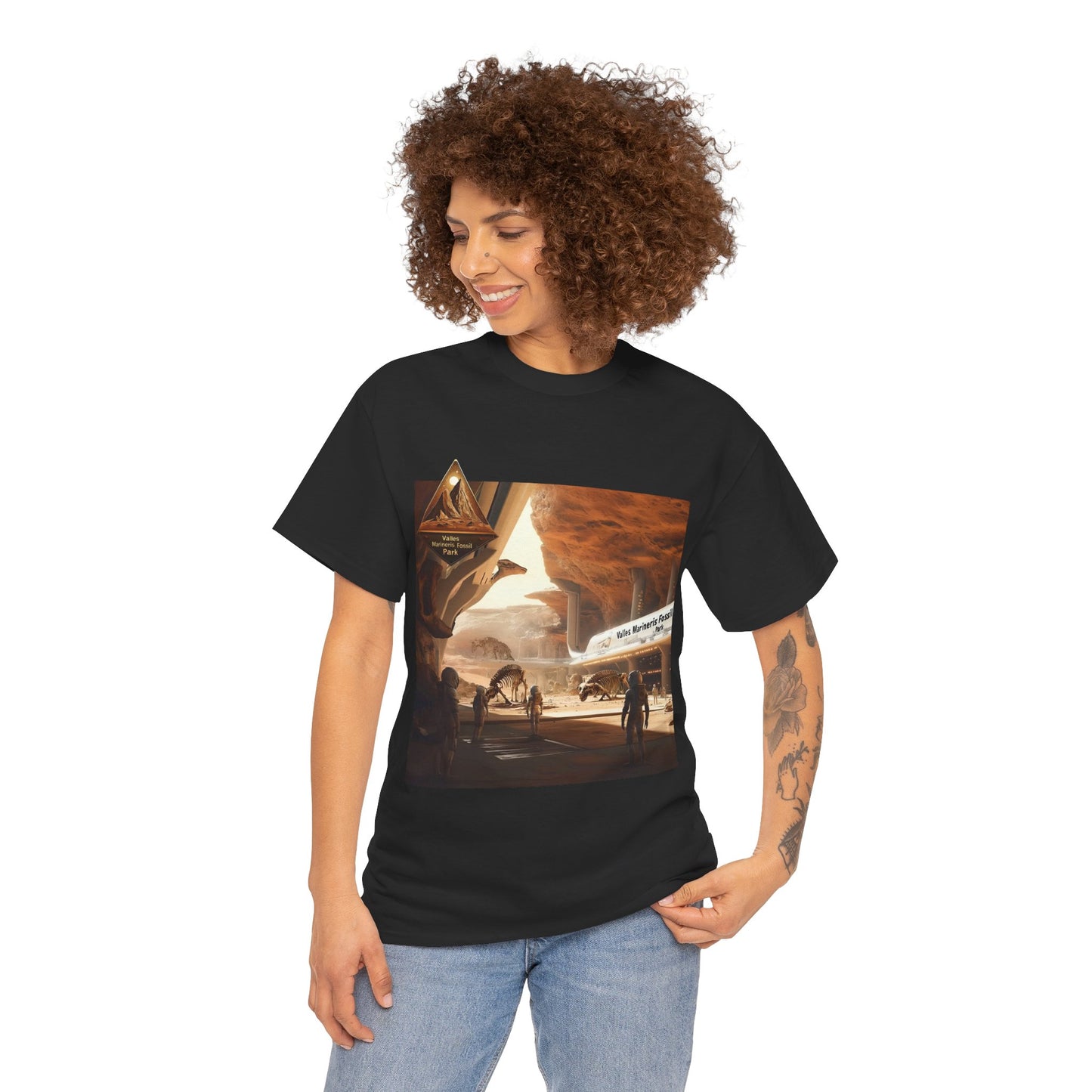 Valles Marineria Fossil Park Tee - Mars T-shirt