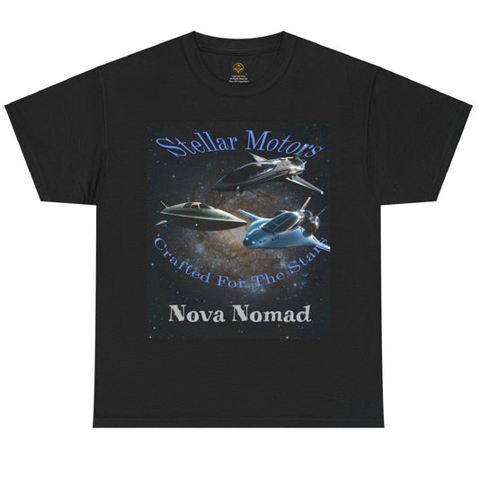 Nova Nomad Alien Spaceship Tee, Daily Spaceship T-shirt