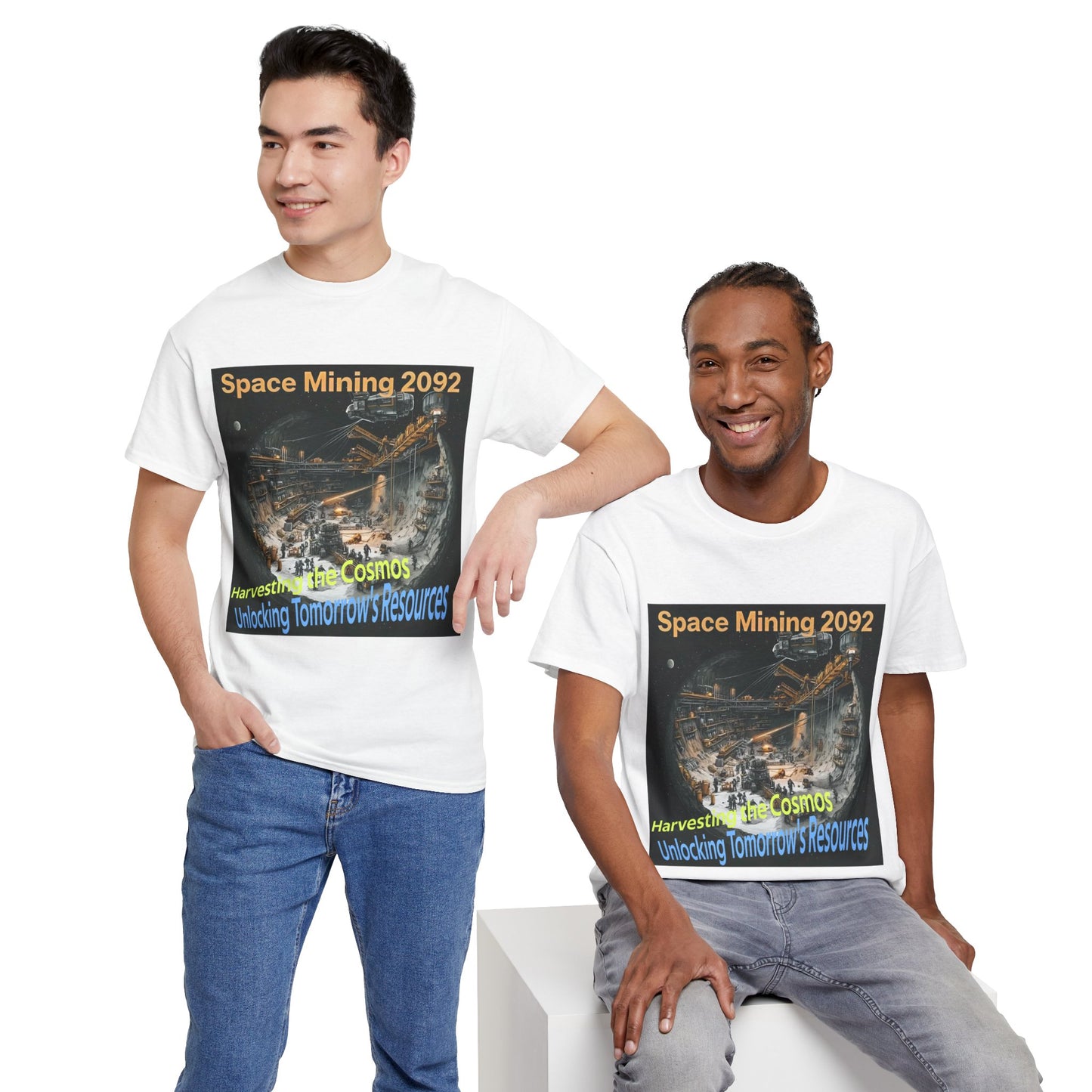 Space Mining 2092 Conference Tee, Future T-shirt