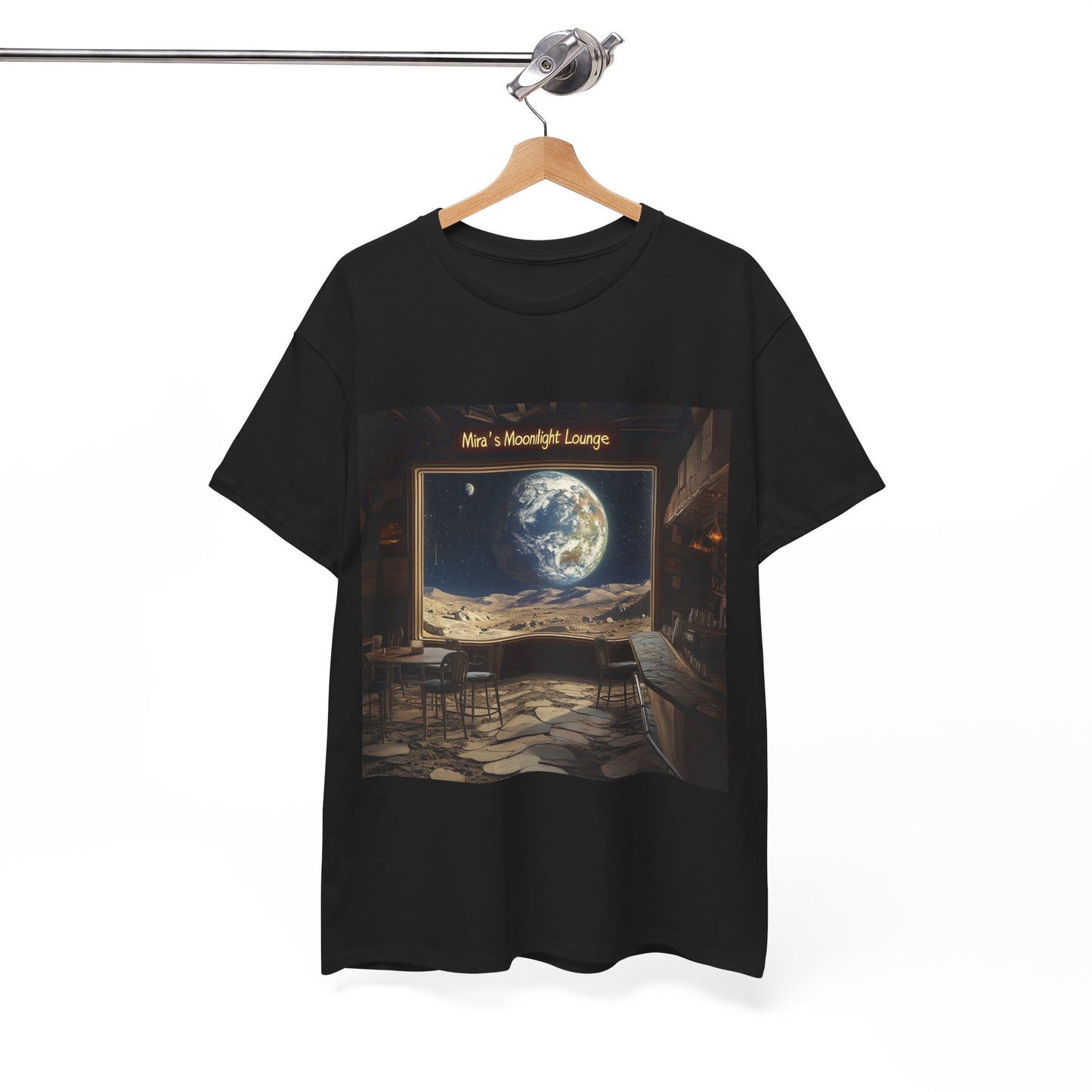 Mira's Moonlight Lounge Tee - Fun Moon T-shirt