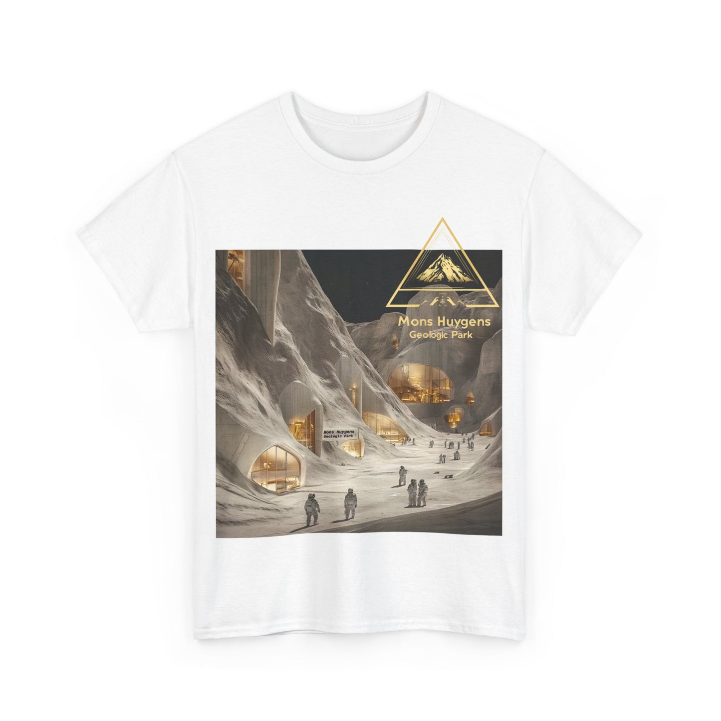 Mons Huygens Geologic Park Tee  -Fun Moon Tee