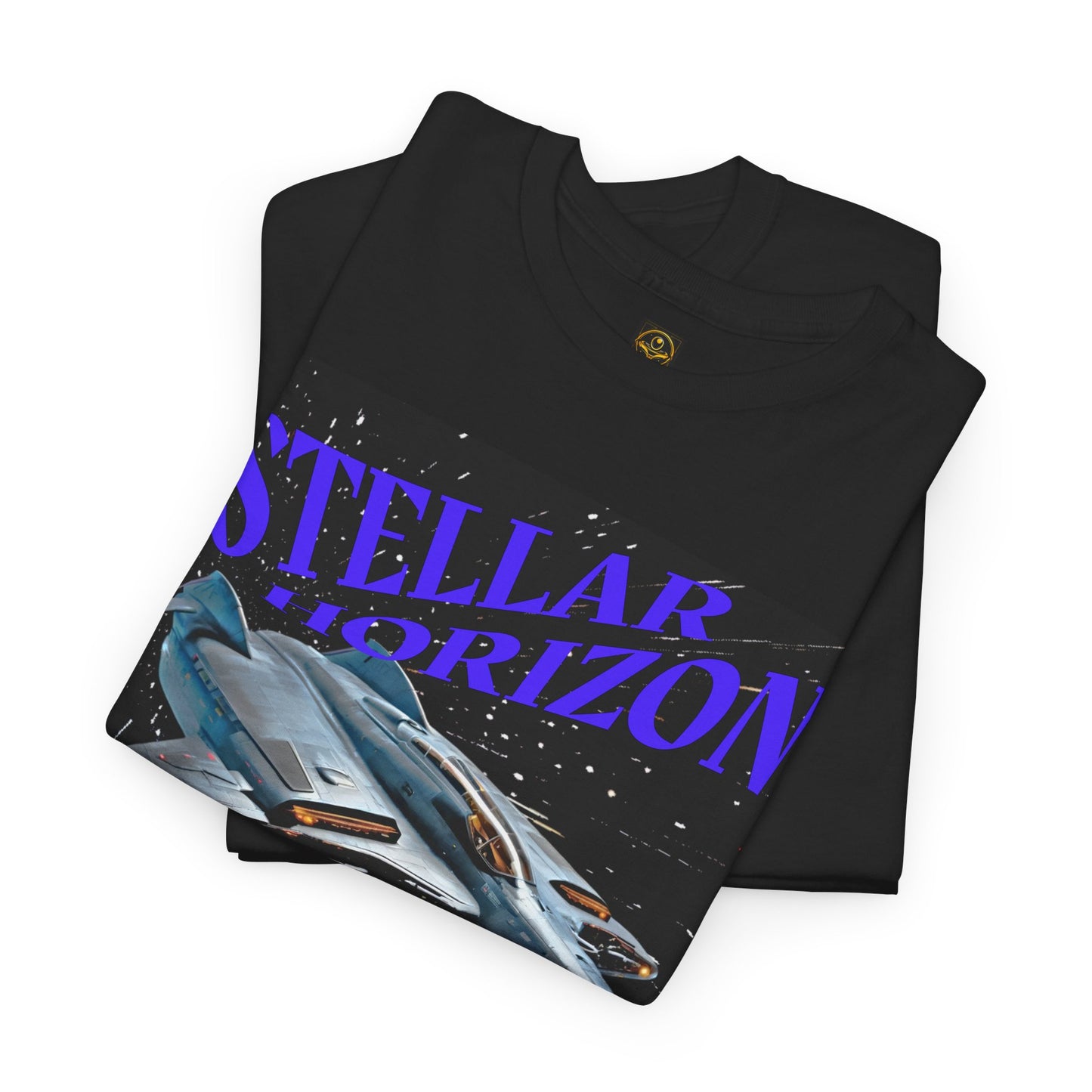 Stellar Horizon Alien T-Shirt, Fun Spaceship T-shirt, The Daily Spaceship Tee