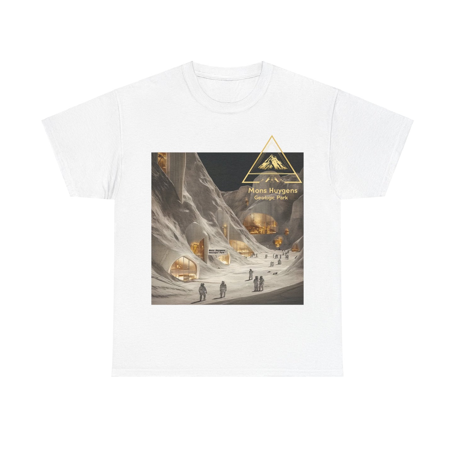 Mons Huygens Geologic Park Tee  -Fun Moon Tee