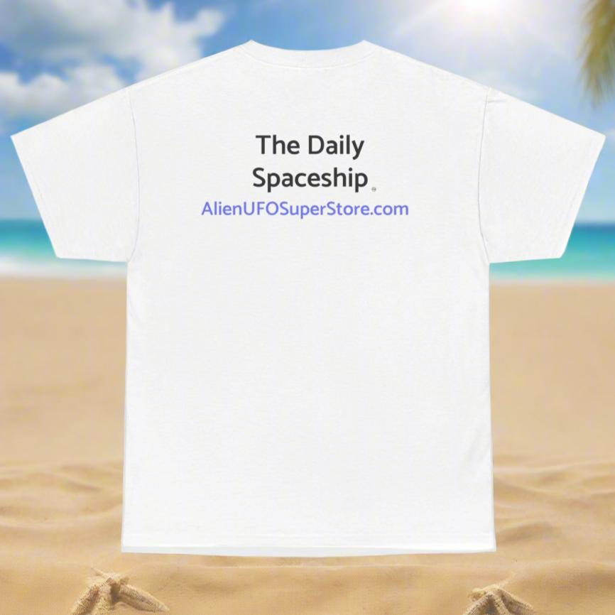 Fun Spheres T-Shirt, Daily Spaceship Tee, Alien T-Shirt