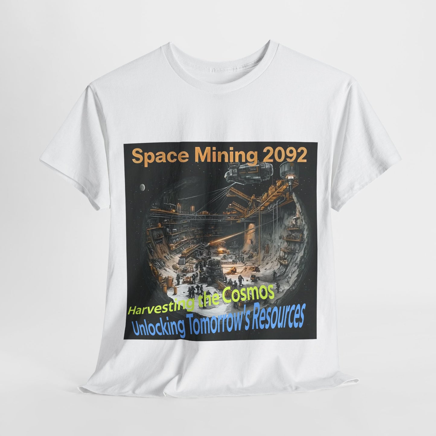 Space Mining 2092 Conference Tee, Future T-shirt