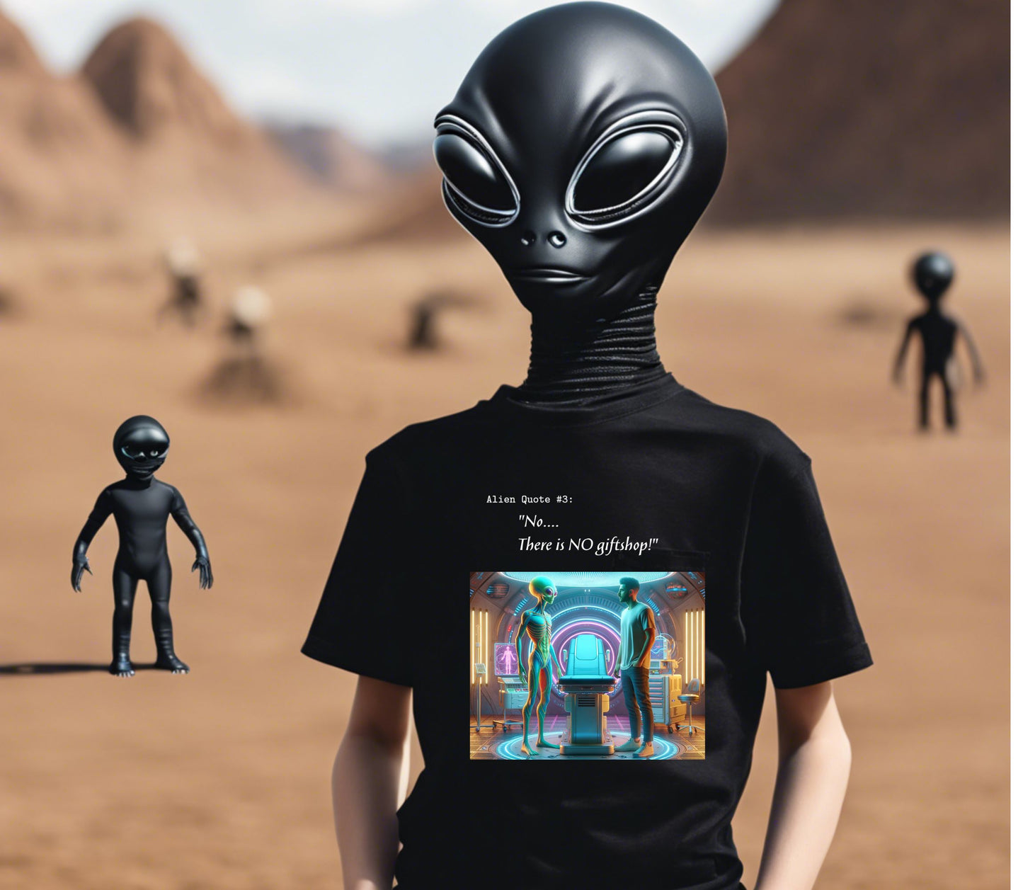 Alien T-Shirt No Gift Shop, Alien Quote #3