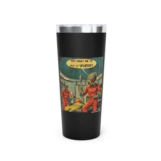 Alien Abduction Travel Coffee Mug, 20oz Tumbler