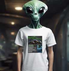 Starlight 700 Theaters T-Shirt, Daily Spaceship T-Shirt, Alien Tee