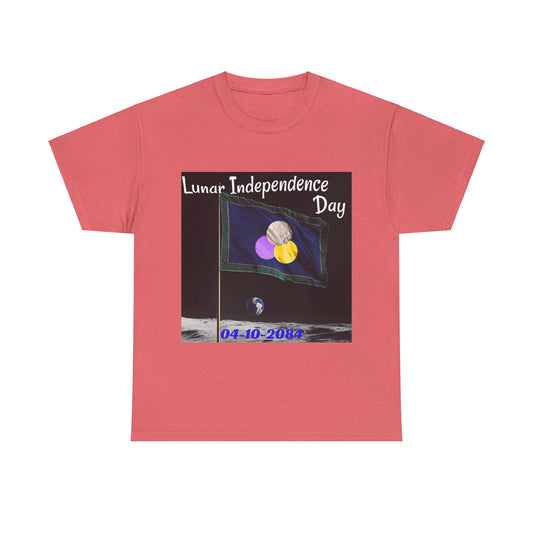 Lunar Independence Day Tee, 04-10-2084, Moon T-shirt