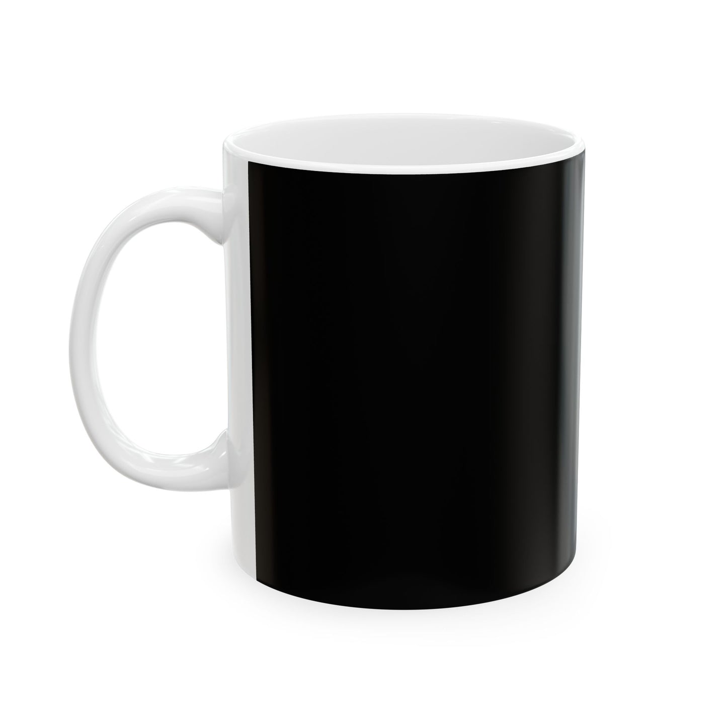 Happy Aliens Black and White Ceramic Mug (11oz, 15oz) - They're Already Here