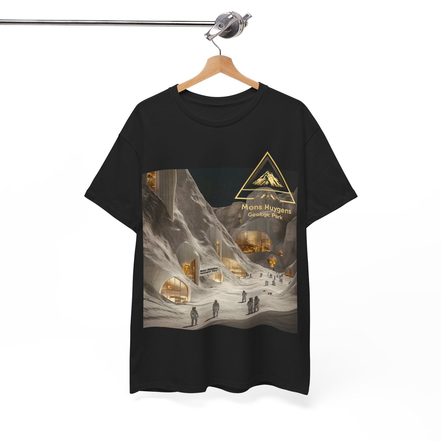 Mons Huygens Geologic Park Tee  -Fun Moon Tee