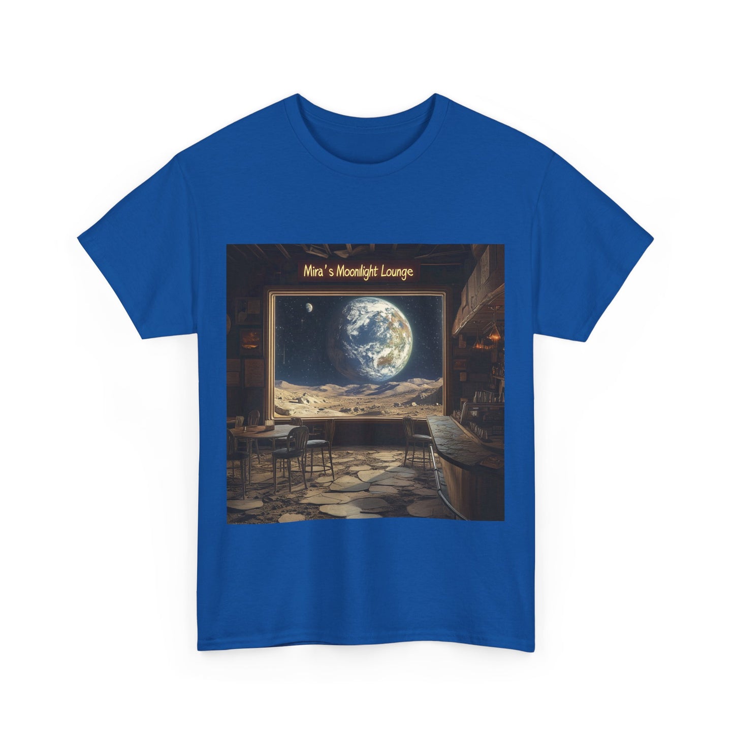 Mira's Moonlight Lounge Tee - Fun Moon T-shirt