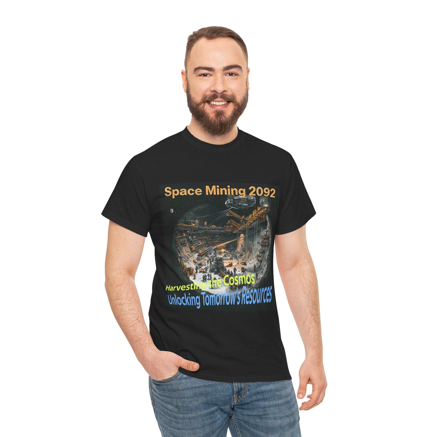 Space Mining 2092 Conference Tee, Future T-shirt