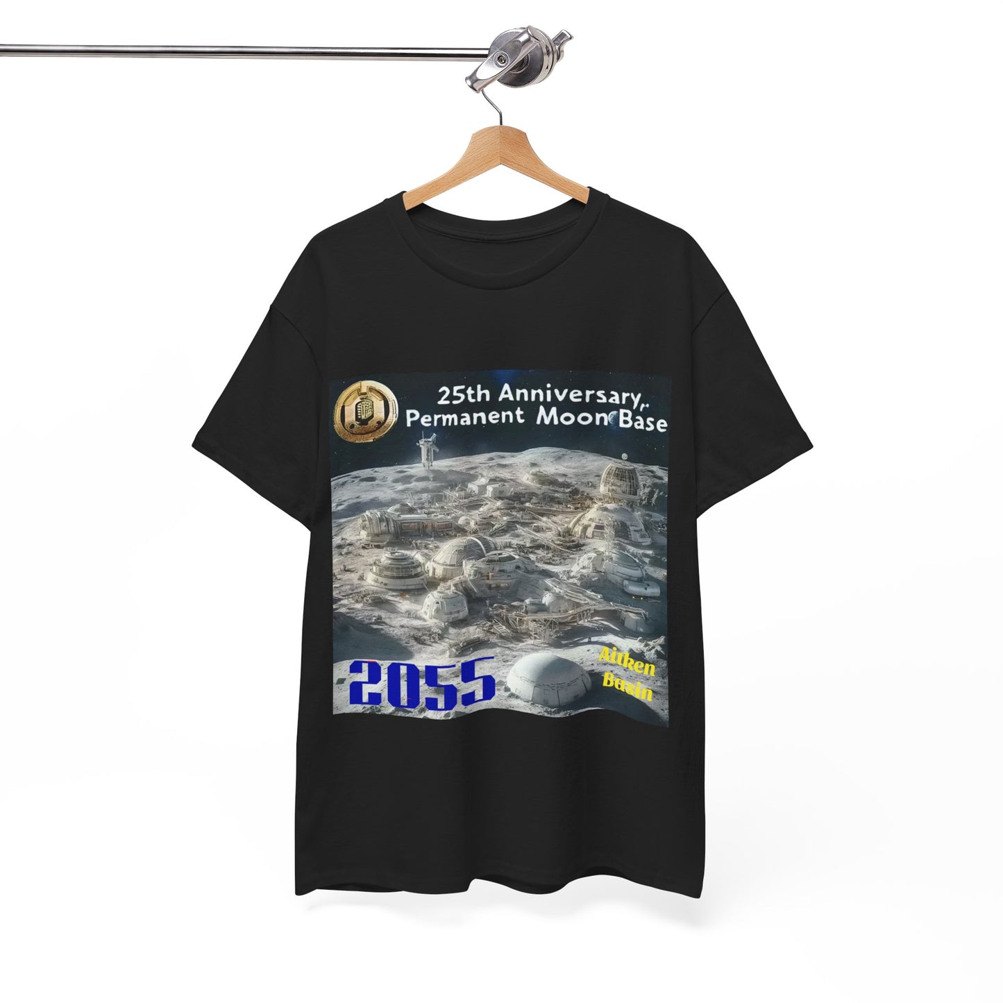 Moon Base 25th Anniversary Tee - 2065, Moon T-Shirt